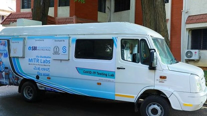 Mobile lab The Mobile Infection Testing and Reporting (MITR) Lab developed by IISc and ShanMukha Innovations