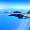 Mid air refuelling of Rafale Jets on their way to India | Photo: Indian Embassy in France