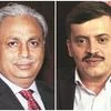 C P Gurnani (left), CEO & MD of TechM and Manoj Bhat, CFO, TechM