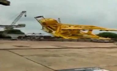 Vizag crane collapse: HSL announces Rs 50 lakh ex-gratia, job for kin Vizag, Crance crash