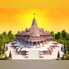 Ram Temple, Ayodhya The proposed model of the Ram Temple in Ayodhya