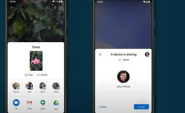 Google Nearby Share arrives on Pixel, Samsung Galaxy smartphones: Know more Google Nearby Share