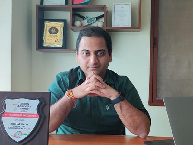 Indian Achievers Award 2020 for Healthcare Excellence - Akshat Malik Healthcare in india