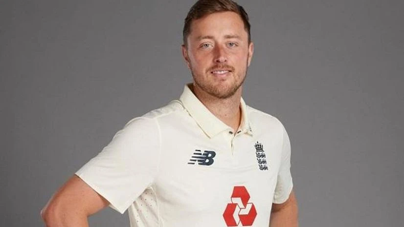 England's pacer Ollie Robinson England's pacer Ollie Robinson