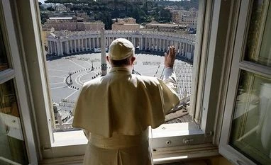 Pope Francis, St. Peter's Square Photo: PTI/AP