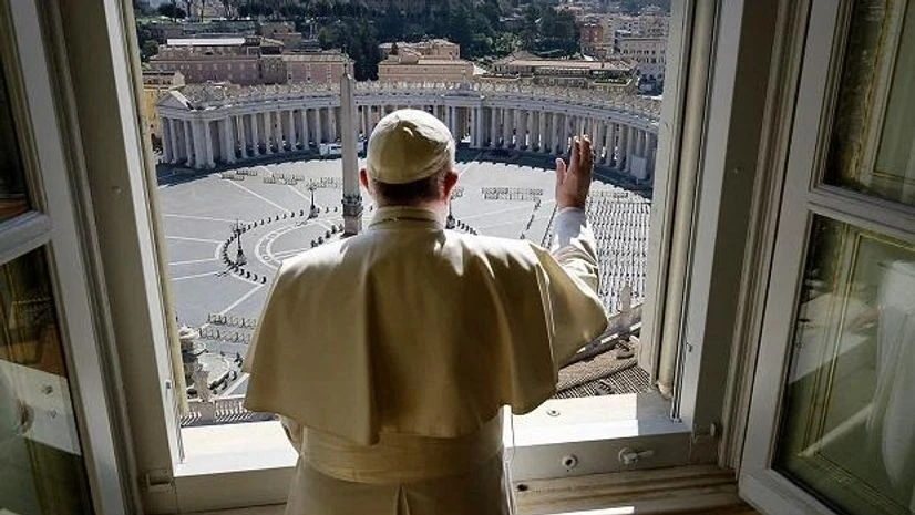 Pope Francis, St. Peter's Square Photo: PTI/AP