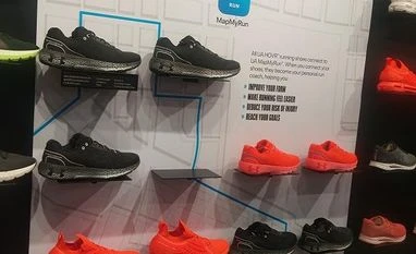 Picking up running shoes that are easy on your feet while you work out HOVR shoes