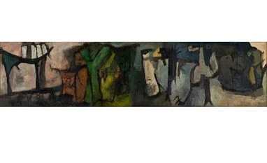 MF Husain's Voices sets new benchmark for artist; sold at Rs 18.5 cr Voices, M F Husain