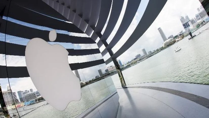 Apple A view of the upcoming Apple Marina Bay Sands store in Singapore