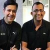 Dailyhunt CEO and Virendra Gupta (right) and co-founder Umang Bedi