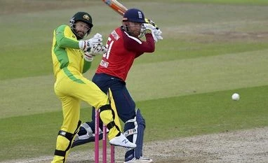 IND vs AUS, 1st ODI: Here's what Mathew Wade said on training separately Jonny Bairstow playing a shot during England vs Australia 3rd T20 International. File Photo: AP | PTI