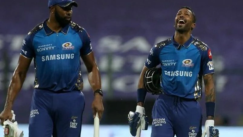 Kieron Pollard, Hardik Pandya, Mumbai Indians, IPL 2020 Kieron Pollard, Hardik Pandya, Mumbai Indians, IPL 2020