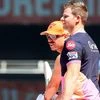 David Warner and Steve ahead of SRH vs RR previous match. Photo: Sportzpics for BCCI