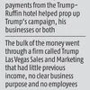 Trump engineered a sudden windfall in 2016 as campaign funds dwindled