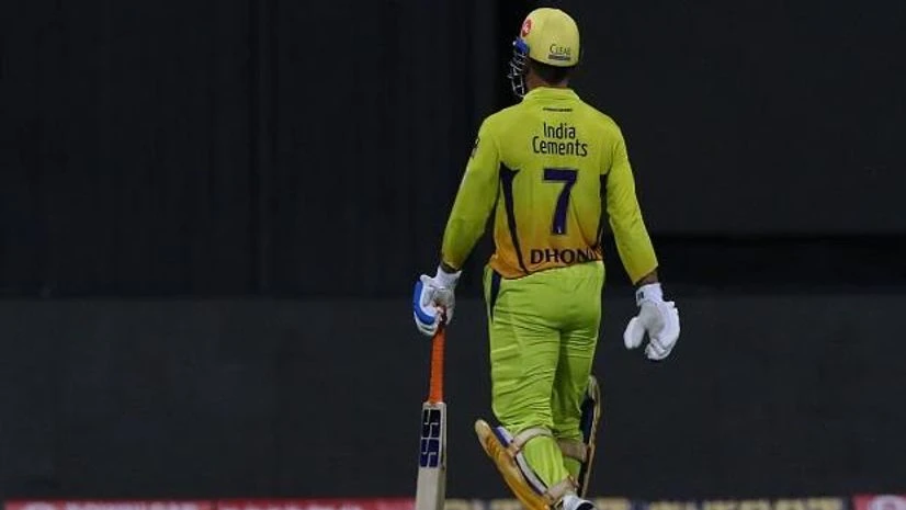 File Photo: MS Dhoni walks back to pavilion after being given run out against Rajasthan Royals File Photo: MS Dhoni walks back to pavilion after being given run out against Rajasthan Royals