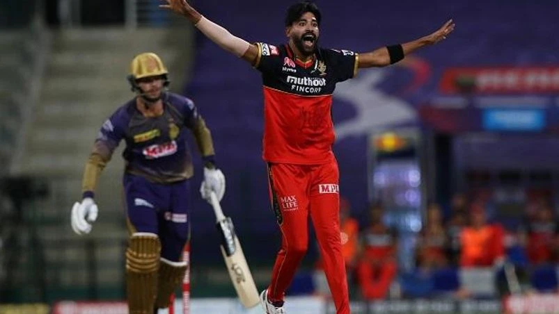 Mohammed Siraj, IPL 2020, RCB vs KKR Mohammed Siraj, IPL 2020, RCB vs KKR