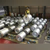 steel, factory A crane operator lifts up a finished steel coil at the storage and distribution facility of German steel maker ThyssenKrupp in Duisburg, Germany. Photo: Reuters