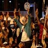 Pro-democracy demonstrators, thailand protests