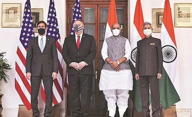 India-US defence ties to stay on aspiring course for Indo-Pacific: Pentagon 2 2 dialoge, US-India, US india, mike pompeo, rajnath singh, s jaishankar,Mark T Esper