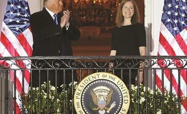 In a first pre-election win for Trump, Senate votes Amy Barrett to SC Trump, Barrett