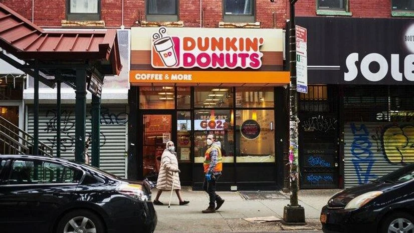 dunkin A Dunkin Donuts store