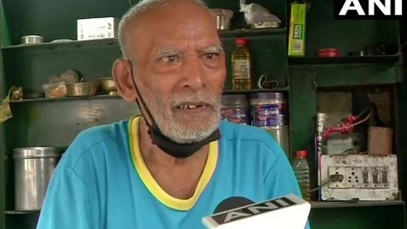 Baba ka dhaba, Kanta Prasad File photo of Kanta Prasad, owner of Baba Ka Dhaba. Photo: ANI