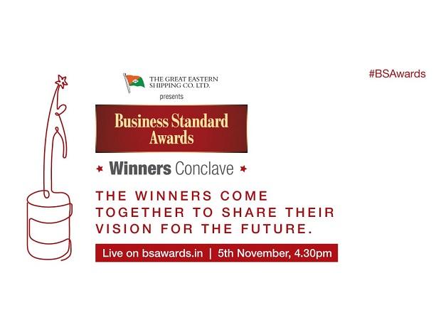 Business Standard Awards: Watch the winners share their vision at 4:30 pm today