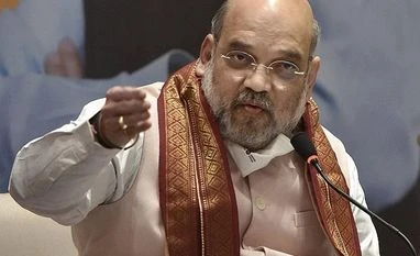 Guj civic polls: Shah to vote in Ahmedabad, Rupani in Rajkot amit shah