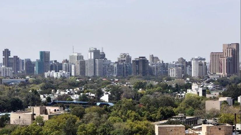 Buildings in the skyline Buildings in the skyline