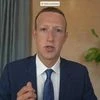 Facebook CEO Mark Zuckerberg testifies remotely via videoconference. Photo: Reuters