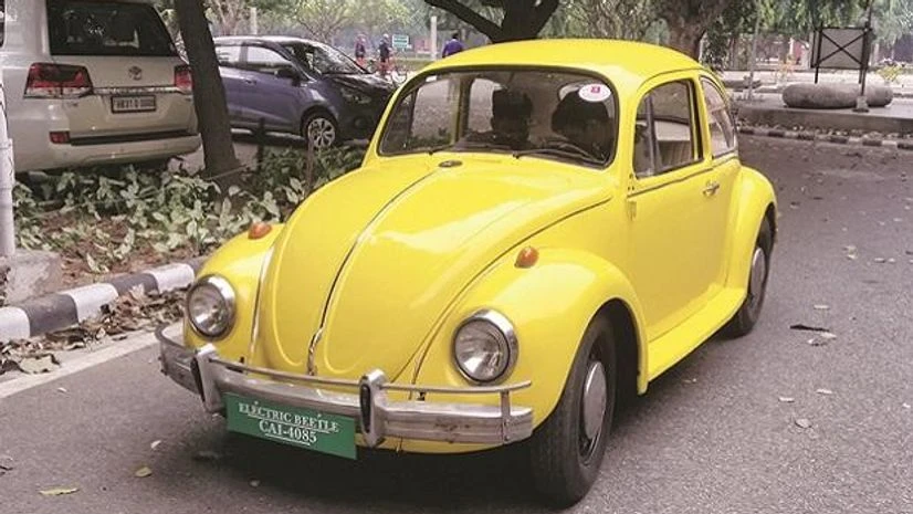 Volkswagen Beetle, vintage car Volkswagen Beetle, vintage car