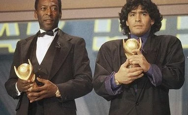 Diego Maradona, Pele Diego Maradona, Pele