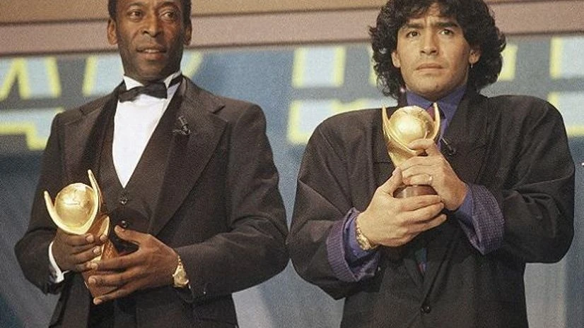 Diego Maradona, Pele Diego Maradona, Pele