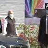 Prime Minister Narendra Modi arrives at the Zydus Biotech Park to review the development of #COVID19 vaccine