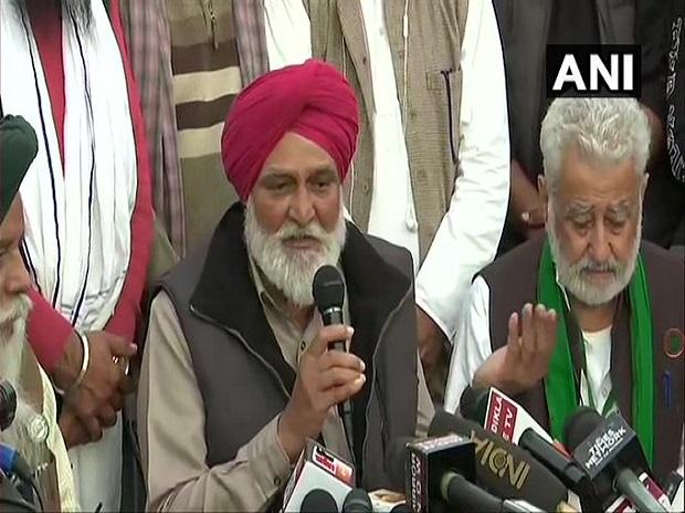 Farmers protest Ours is a peaceful protest, says Farmer leader Nirbhay Singh Dhudike at Singhu border