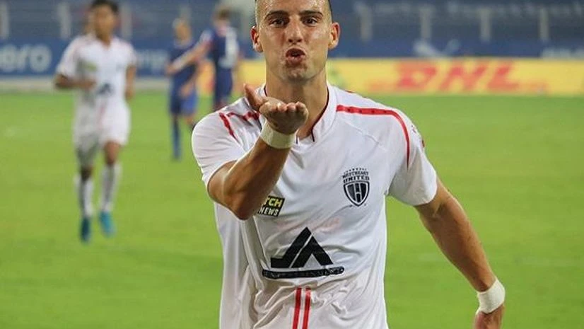 Luis Machado, NorthEast United, ISL Luis Machado, NorthEast United, ISL