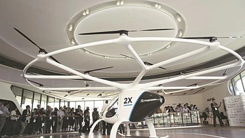 Volocopter, electric air taxi Volocopter completed a demonstration flight over Singapore’s Marina Bay area in October last year