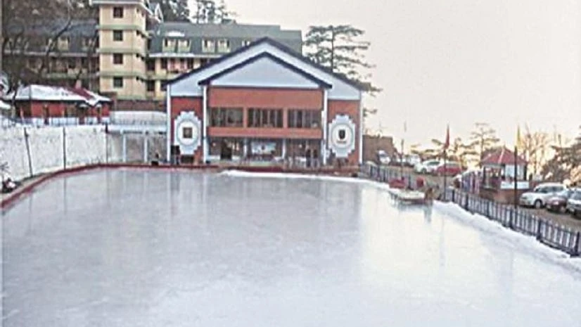 Ice skating, shimla Ice skating, shimla