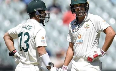 Mathew Wade excluded from Australia Test squad for South Africa tour Joe Burns and Mathew Wade during India vs Australia 1st Test. Photo: cricketcomau