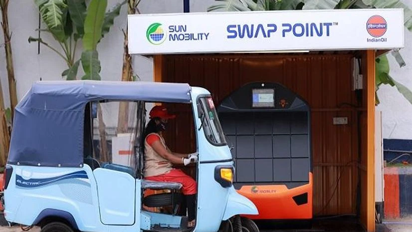 SUN Mobility battery swapping stations SUN Mobility aims to set up 100 battery swapping stations in Bengaluru