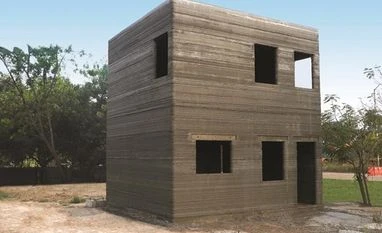 L&T Construction 3D prints India's first building with reinforcement L&T 3D Building