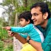 PlayShifu Co-founder and CEO Vivek Goyal with his son Dhruv