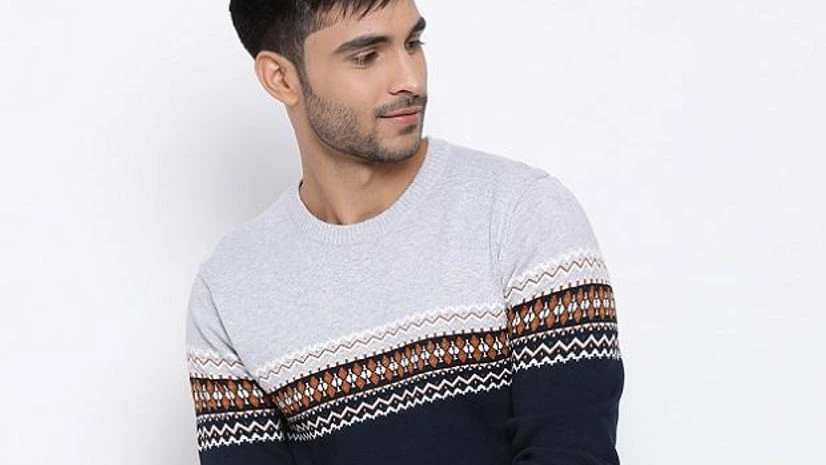 Pullover A pullover is best defined as a sweater or hoodie, a piece of clothing pulled over the head instead of being buttoned or zipped-up. This one costs Rs 2,299. Picture Courtesy: Numero Uno