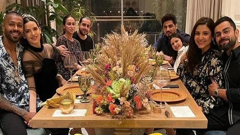 Virat Kohli, Anushka Sharma, Hardik Pandya, new year Virat Kohli, Anushka Sharma, Hardik Pandya, new year