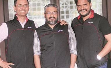 Udaan bounces back after Covid-19 doldrums; in talks to raise $150-200 mn Udaan co-founders Amod Malviya, Vaibhav Gupta and Sujeet Kumar