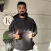 KL Rahul with sprained left wrist. Photo: @BCCI