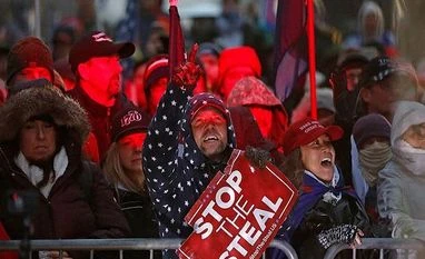 Democracy in America under unprecedented assault, says Joe Biden Donald trump supporters, UNITED STATES, US