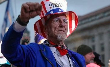 Trump asks his supporters to go home after they storm US Capitol Donald trump supporters, UNITED STATES, US