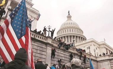 Dozens gather outside DC jail in support of imprisoned US Capitol rioters US Capitol