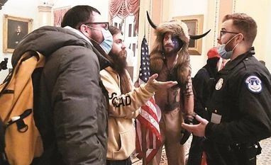 Intelligence reports repeatedly failed to forecast US Capitol riot Donald trump supporters, UNITED STATES, US, capitol